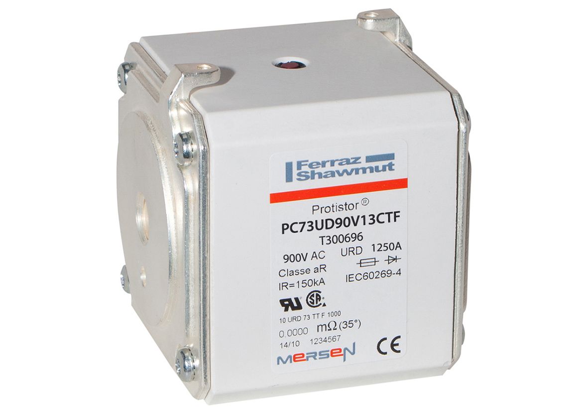 T300696 - Size 73 type TTF M12 threaded terminals 3 aR 1250 A 900VAC
